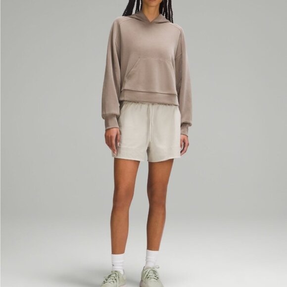 Cinchable Waist High-Rise Woven Short 3.5 In Mojave Tan - Picture 10 of 10